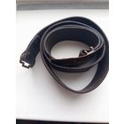 Кожаный ремень. Есть повреждение (фото 4,5).