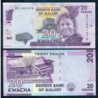 Малави 20 квача 2016 год. UNC