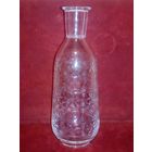 Графин 60-е гг толстое стекло без пробки