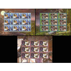 Летучие мыши Беларусь 2006 год (660-662)  серия из 3-х марок в листах