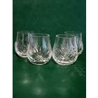 4 рюмки неваляшки хрусталь 100 мл стопки хрустальные одним лотом Неман