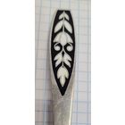 С 1 РУБЛЯ ! ЛОЖКА ЧАЙНАЯ СССР ЭМАЛЬ СЕРЕБРЕНИЕ