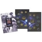 Набор разменных монет Банка России 2011 ММД (6 шт.) 50 лет полета Гагарина +  жетон. Буклет