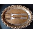 Вилки 2 шт. Fraget / Фраже Варшава латунь серебрение