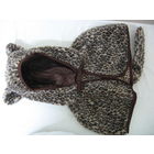 Новогодний детский костюм "Леопард ",для утренника. (Размер 46х45 см, хвост-24 см, ушки 7 см). Как новый.