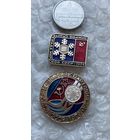 Значки Зимняя Спартакиада народов СССР, 1974,1978, 2 шт