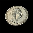 3 марки 1909 года серебро Вильгельм II