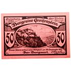 РАСПРОДАЖА!!! - ГЕРМАНИЯ ГРАЙФЕНШТАЙН (ГЕССЕН) 50 пфеннигов 1921 год - UNC!