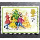 Марка Великобритания 1978 год Рождество