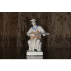 Фарфоровая статуэтка "Моряк с гитарой" Артель Керамик