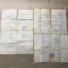 Школьные свидетельства 11931-35г.цена за два.