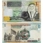 Иордания 1 динар образца 2016 года UNC p34h