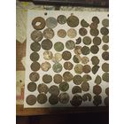 Сборный лот европейских монет и гроши