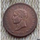 Италия 1 сольдо 1809 года. Наполеоновское Королевство Наполеон Бонапарт. Предложи свою цену или обмен!