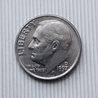 1 дайм 1992( D) года США.