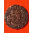 Польша 1 солид 1754 г. Август III, без отметки мд. МД-Германия(Грантал), без мц.