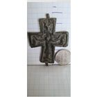 С 1 РУБЛЯ ! БОЛЬШОЙ НАТЕЛЬНЫЙ ДВУХСТОРОННИЙ КРЕСТ