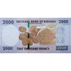 Werty71 Руанда 2000 франков 2024 UNC банкнота Кофе