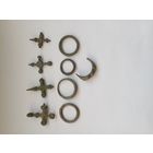 Крестики нательные и колечки