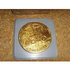 Настольная медаль . Завод Ударник