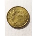 Франция 20 франков 1951