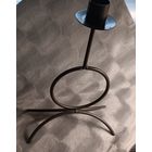 Металлический подсвечник. 25 см