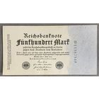 Банкнота 500 марок 1922 год. Веймарская республика.