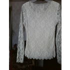 Кофточка из гипюра.