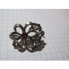 Брошь Цветок с рубля!