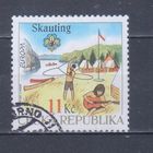 [674] Чехия 2007. Скаутизм.Европа.EUROPA. Одиночный выпуск.Гашеная марка.