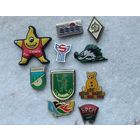 Значки (цена за один знак)