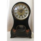 Все лоты с рубля.Часы настольные  Antike Uhr АЗ Halle ,лакированное дерево , ГДР