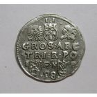 Три гроша 1598  Познань, R2.