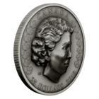 Канада 25 долларов 2018г. "Ее Величество Королева Елизавета II: Новая Королева". Монета в капсуле; подарочном футляре; номерной сертификат; коробка. СЕРЕБРО  34,10гр.