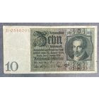 Банкнота. Германия. Веймарская республика. 10 рейхсмарок 1929 год. С рубля без МЦ.