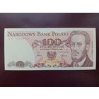 Польша 100 злотых 1986 UNC