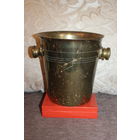 Латунное ведёрко для льда, высота 21 см., клеймо, Зап. Германия.