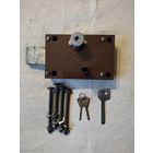 Замок гаражный, 2 ключа, реставрация. См. описание.