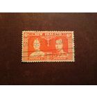 Британская Новая Зеландия 1937 г. Коронация короля Георга VI и королевы Елизаветы./26а/