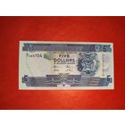 Соломоновы острова 5 долларов 2011 UNC