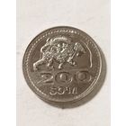 Узбекистан 200 сом 2018