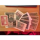 Небольшая кучка банкнот Германии-1412