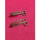 Крюки кительные , Вермахта, латунь , в родной краске