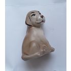 Статуэтка собака лабрадор  фарфор