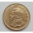 Аргентина 100 песо 1979 год генерал Хосе де Сан Мартин