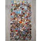 Значки. Свыше 300 штук. Большой лот. С рубля, без минимальной цены.