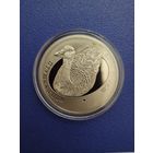 Беларусь 1 рубль 2009 года "Шэрая гусь / Серый гусь"