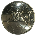 Литва 1 лит, 2010 - 600 лет Грюнвальдской битве [UNC]
