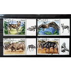 АНГОЛА 2018 ФАУНА ЖИВОТНЫЕ СЕРИЯ СТО