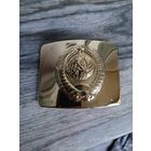 Пряжка бляха пряга с гербом СССР. Новодел. Латунь.